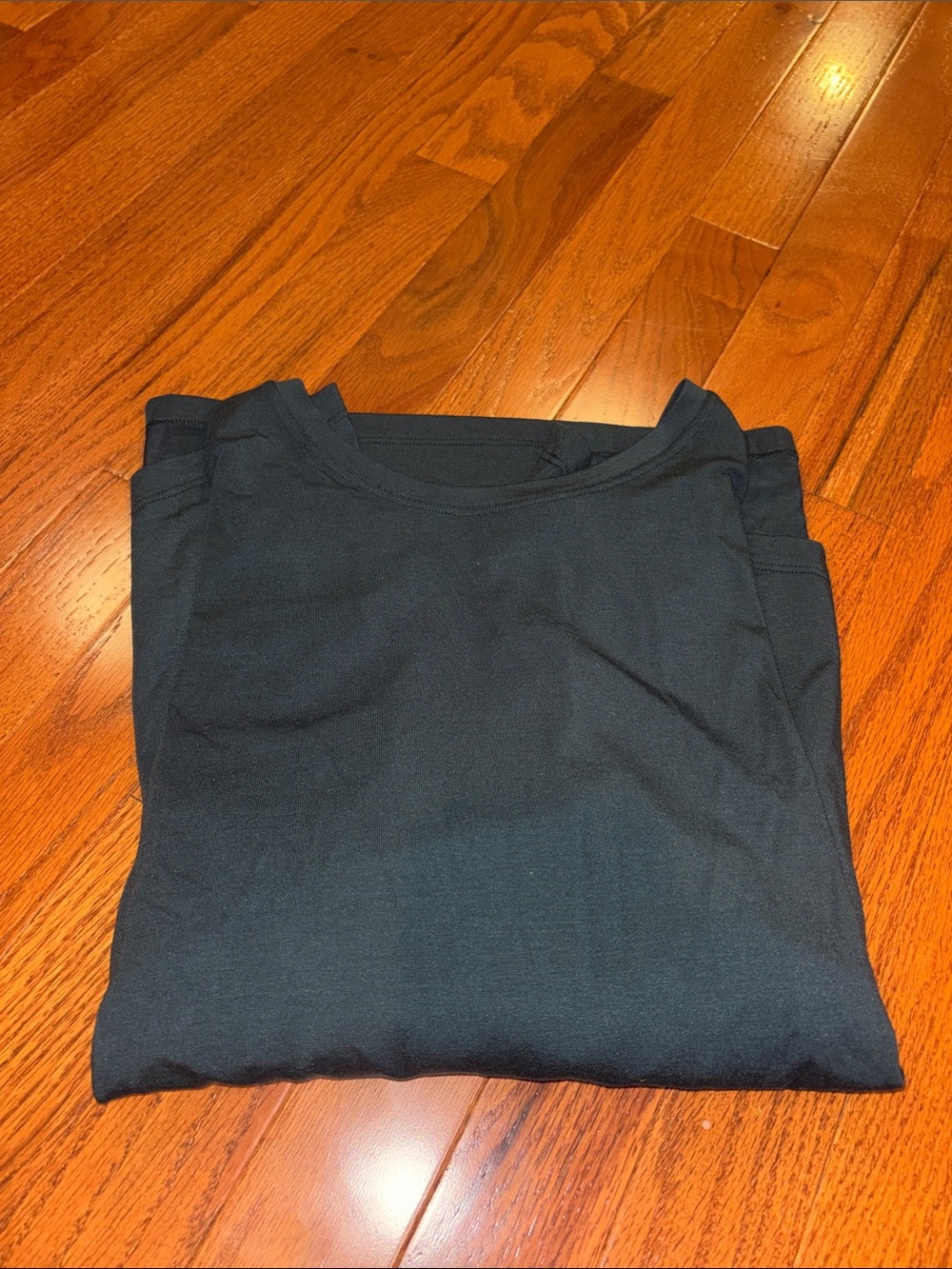 Athleta Dark Green/ Teal Move with Ease long sleeve - Picture 10 of 10
